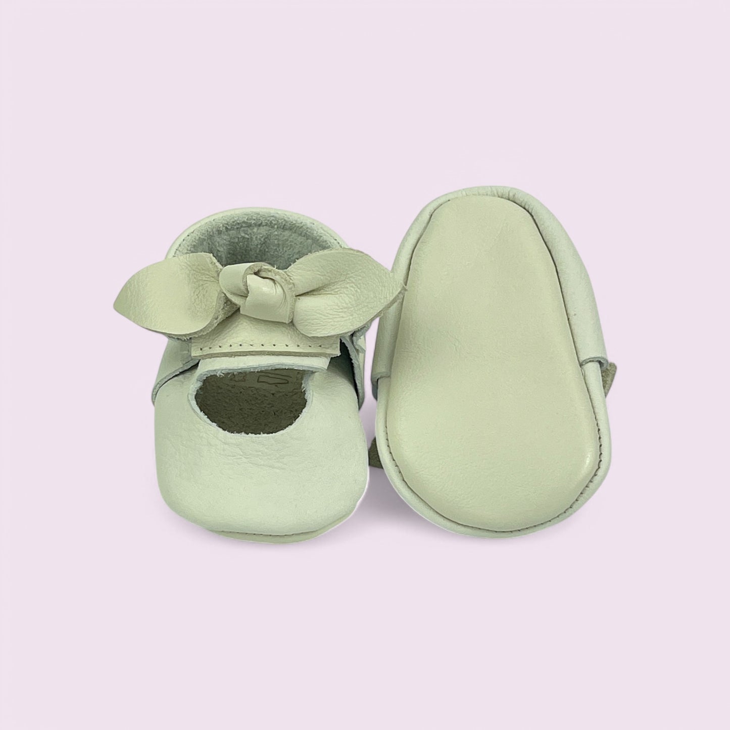 Baby Krabbelschuhe aus Leder