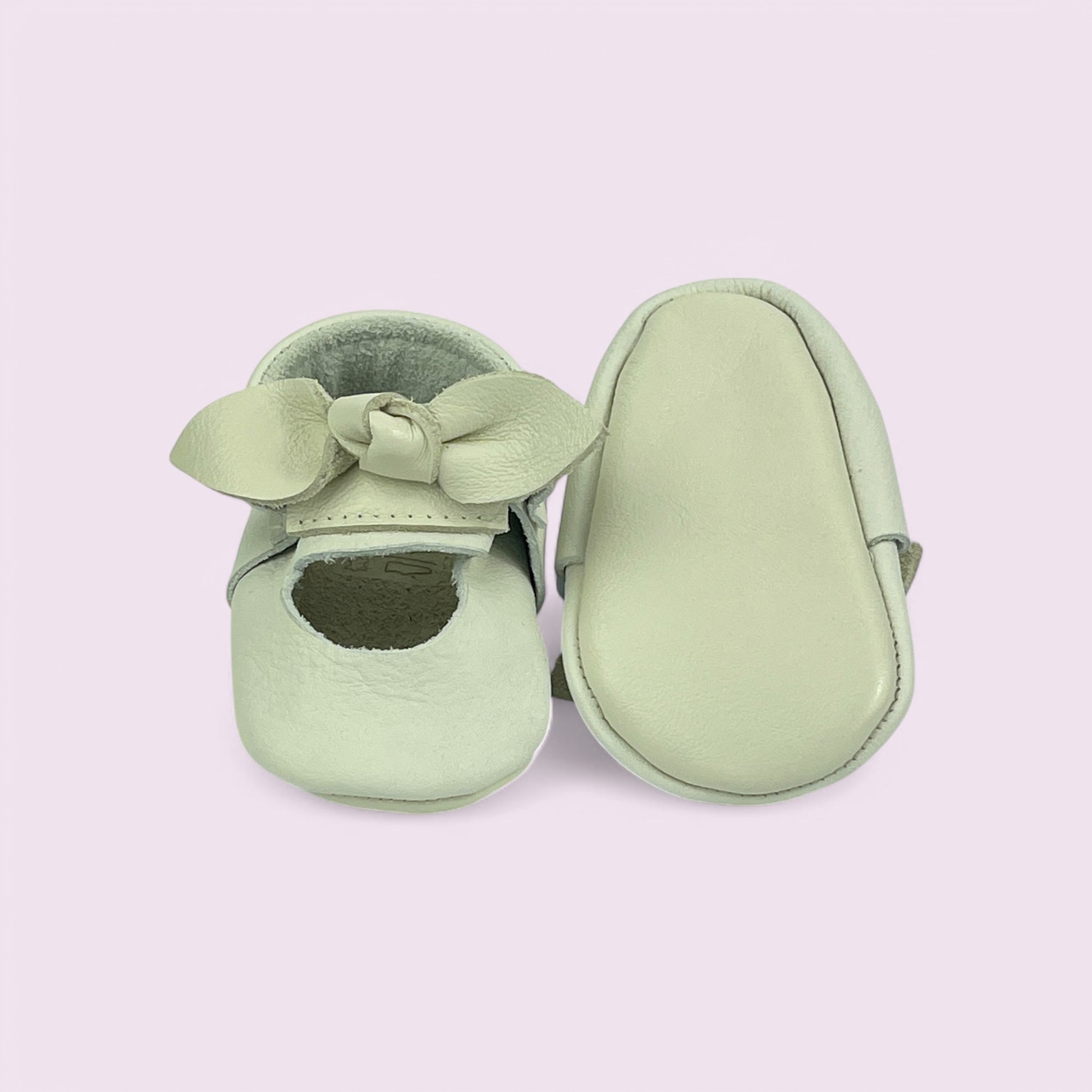 Baby Krabbelschuhe aus Leder