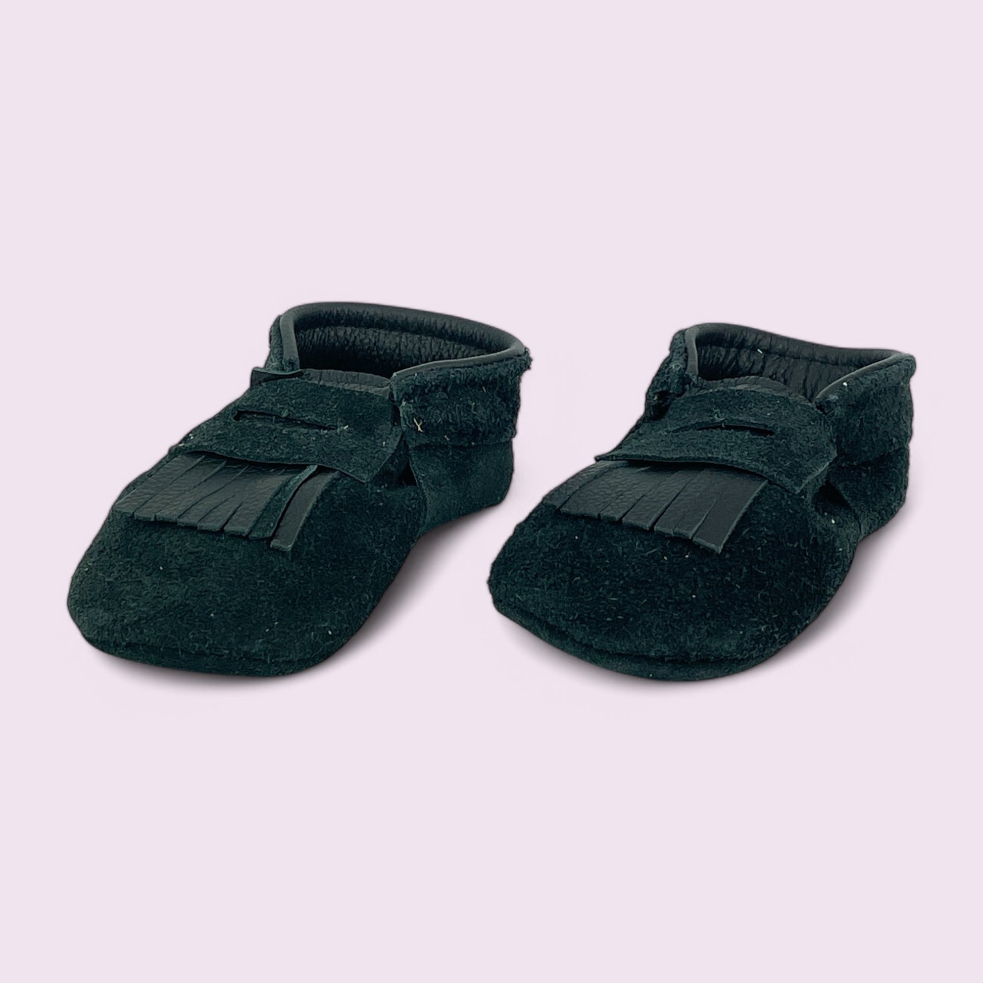 Baby Krabbelschuhe aus Leder