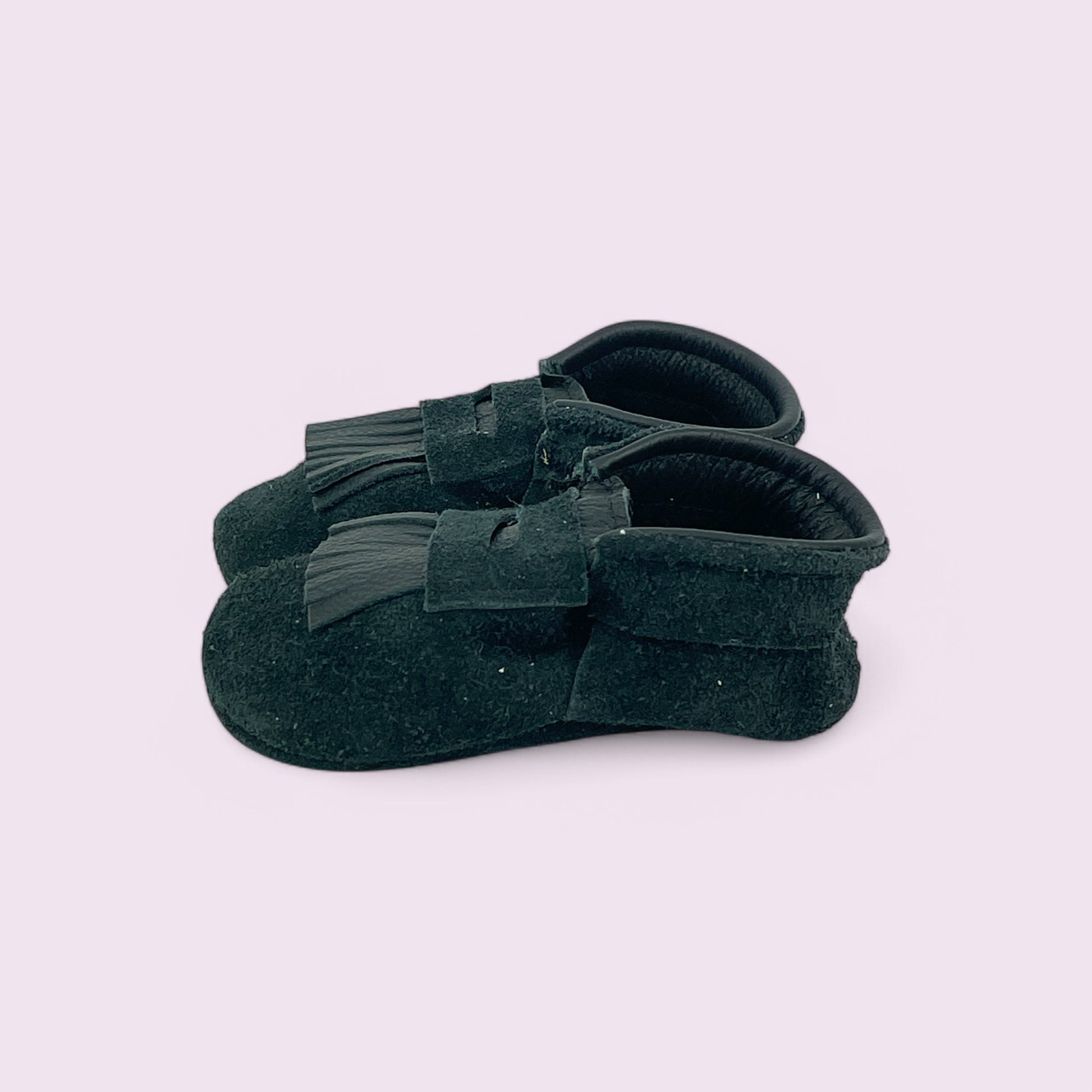 Baby Krabbelschuhe aus Leder