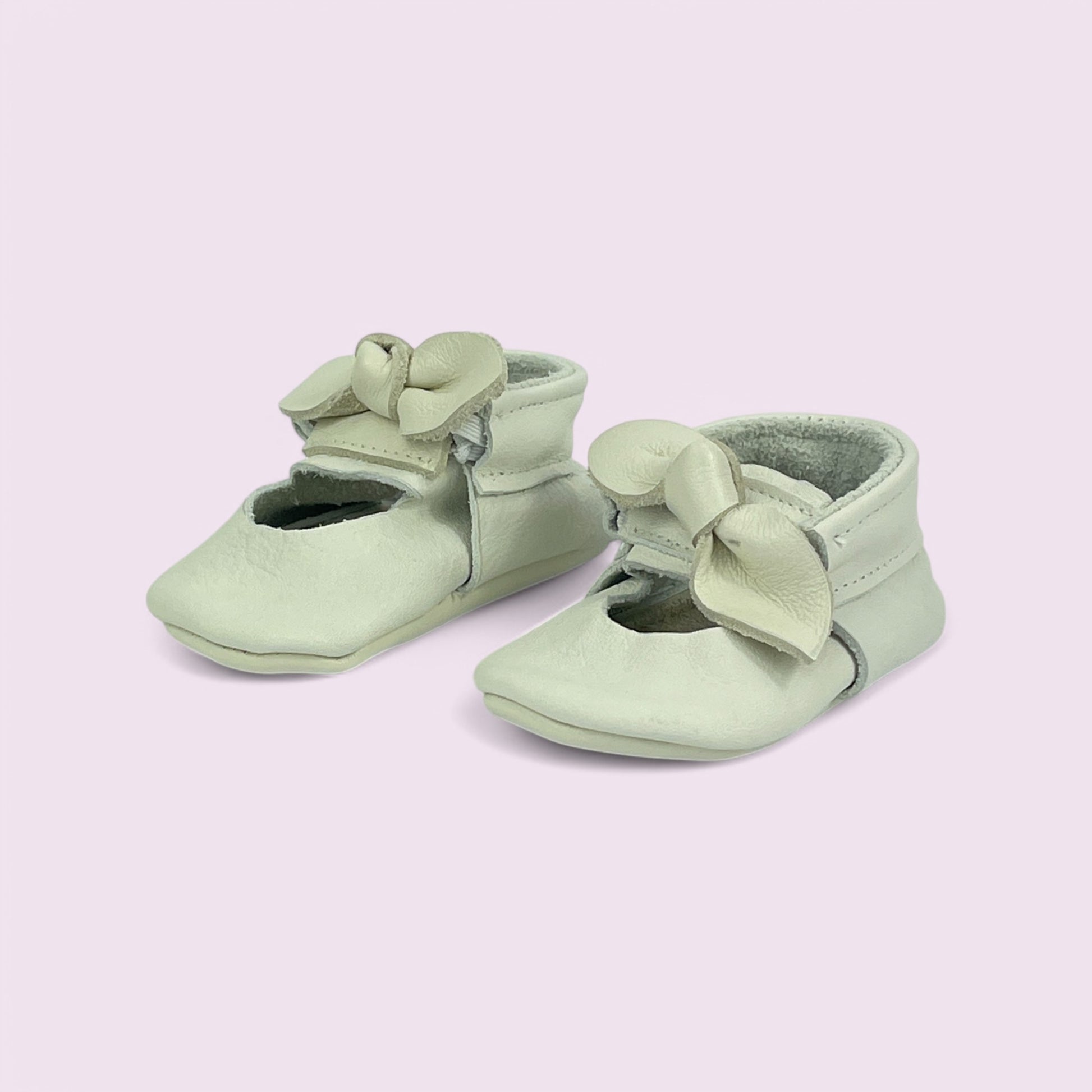 Baby Krabbelschuhe aus Leder