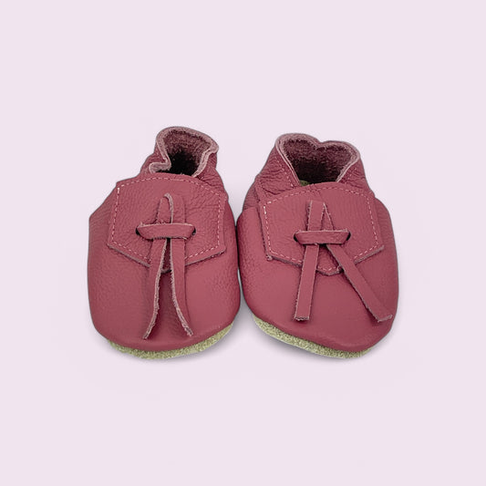 Baby Krabbelschuhe aus Leder