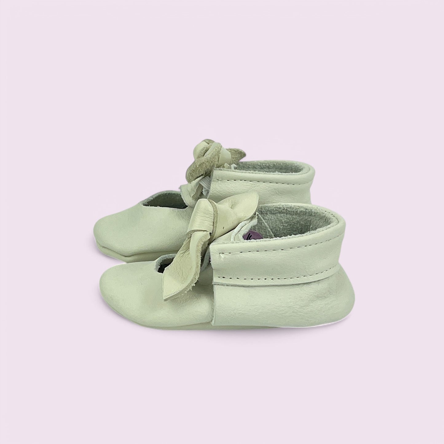 Baby Krabbelschuhe aus Leder