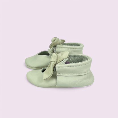 Baby Krabbelschuhe aus Leder