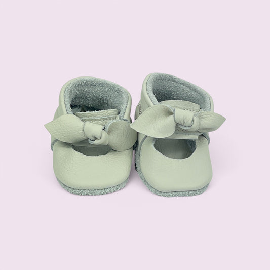 Baby Krabbelschuhe aus Leder