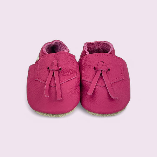 Baby Krabbelschuhe aus Leder