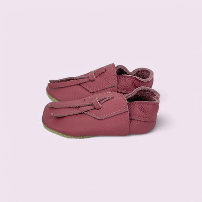 Baby Krabbelschuhe aus Leder