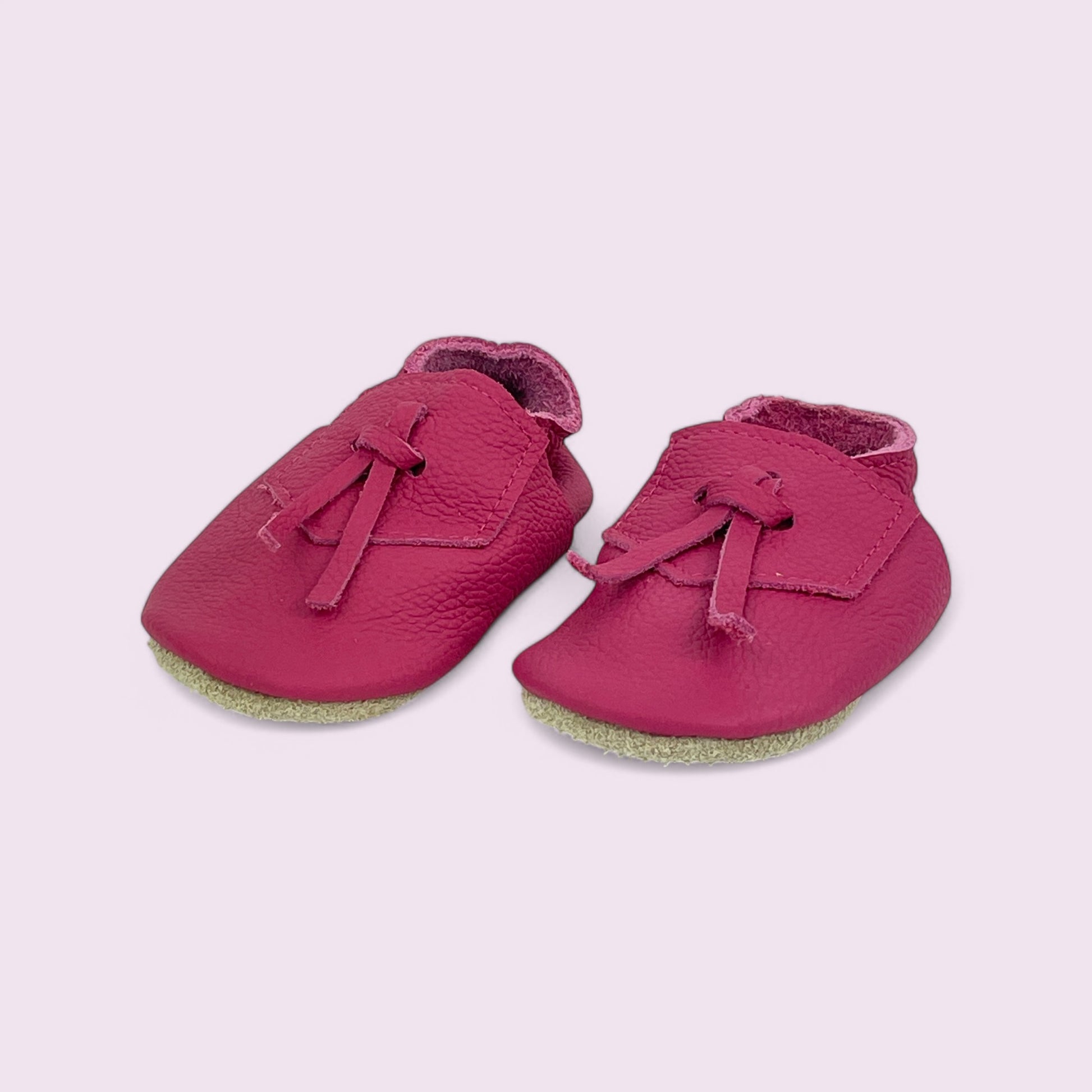 Baby Krabbelschuhe aus Leder