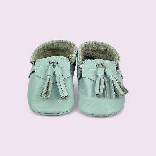 Baby Krabbelschuhe aus Leder