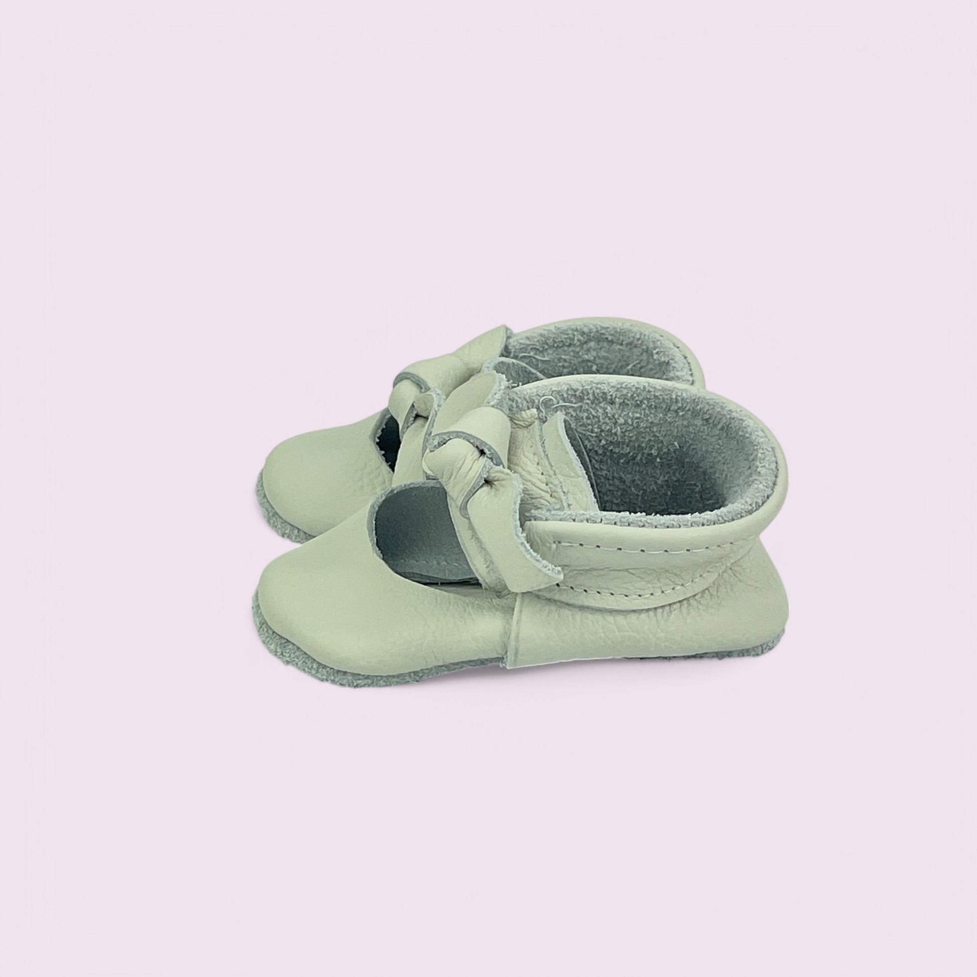 Baby Krabbelschuhe aus Leder