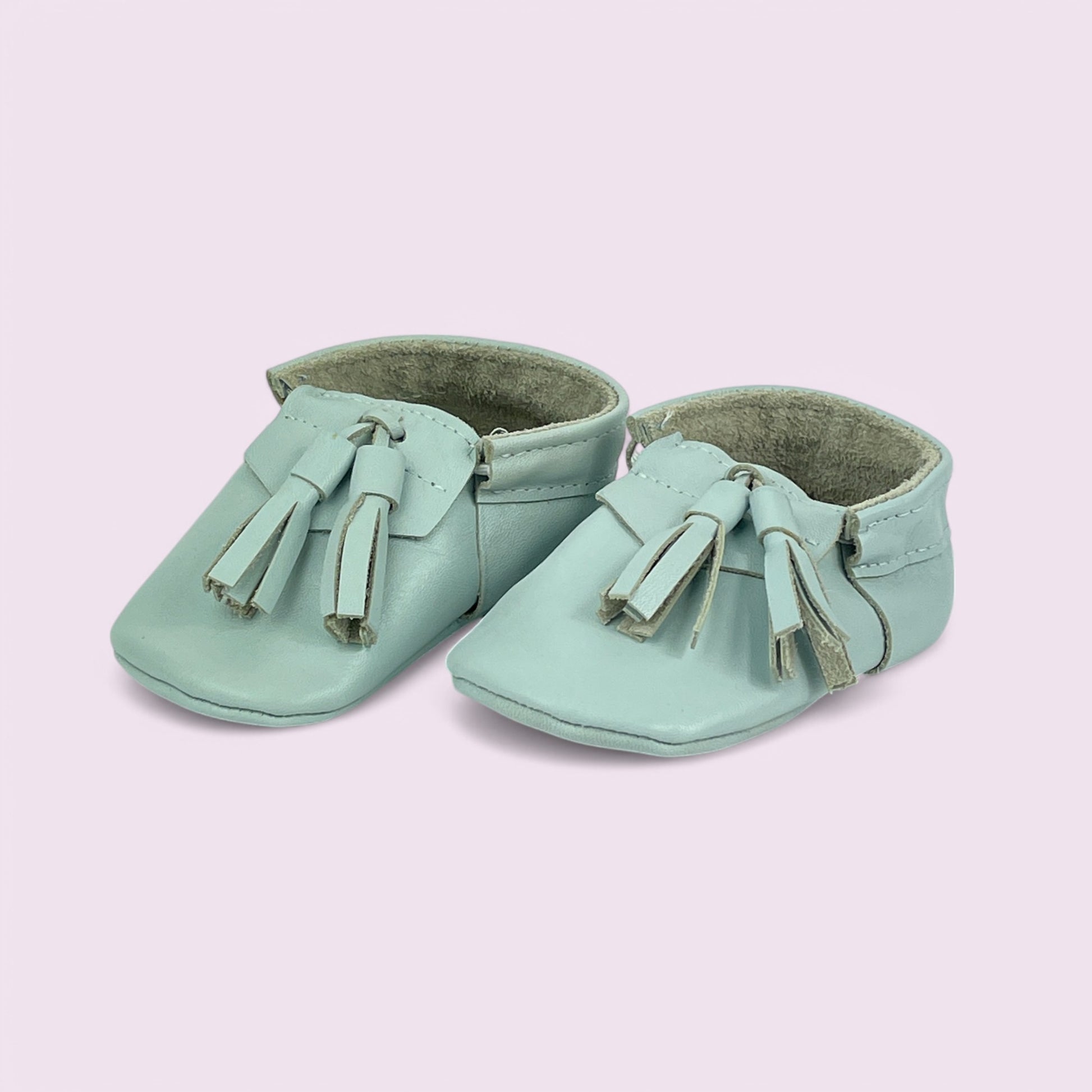 Baby Krabbelschuhe aus Leder