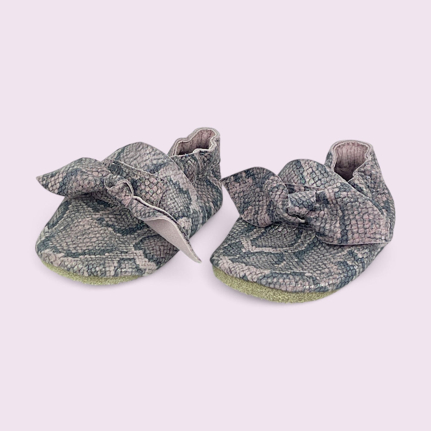 Baby Krabbelschuhe aus Leder