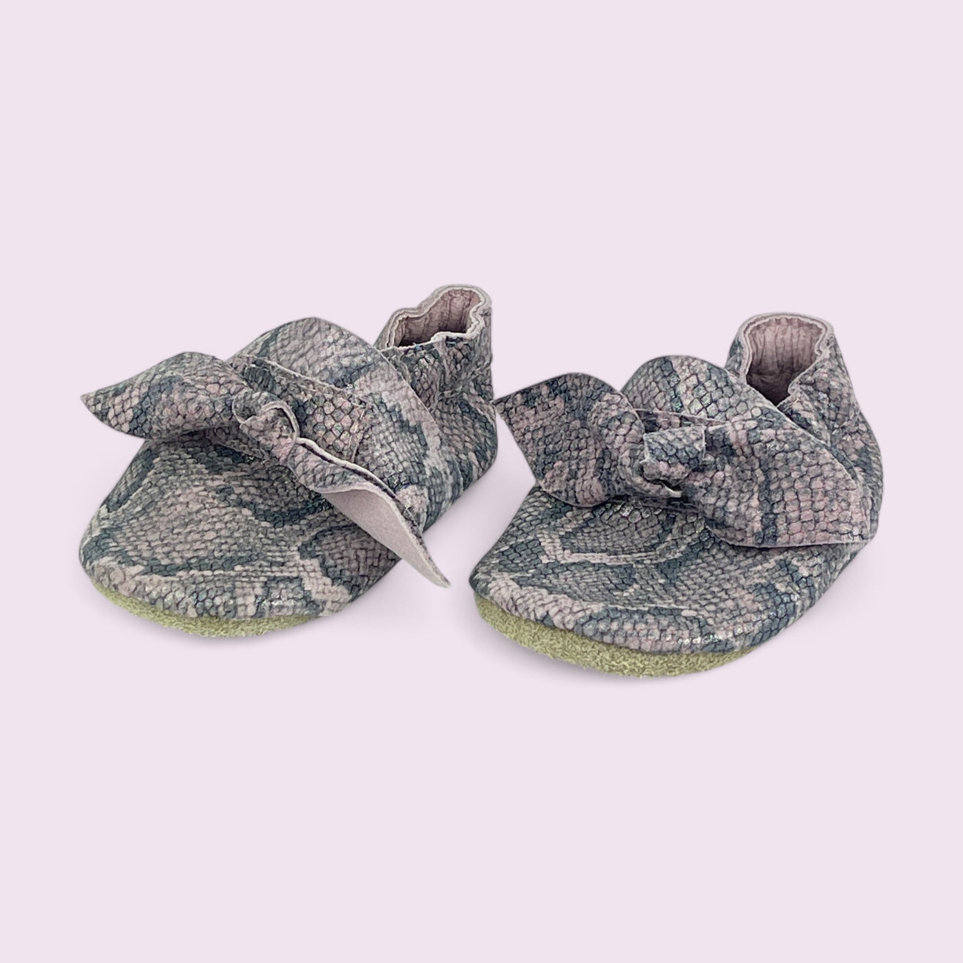Baby Krabbelschuhe aus Leder