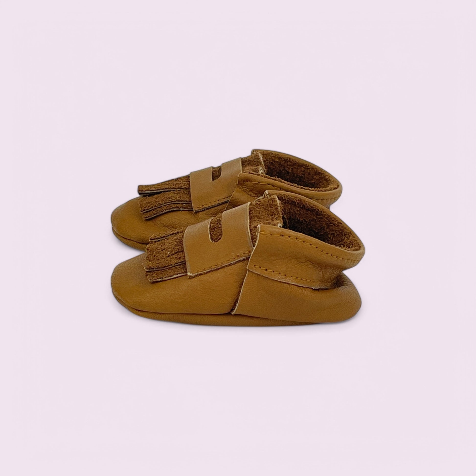 Baby Krabbelschuhe aus Leder