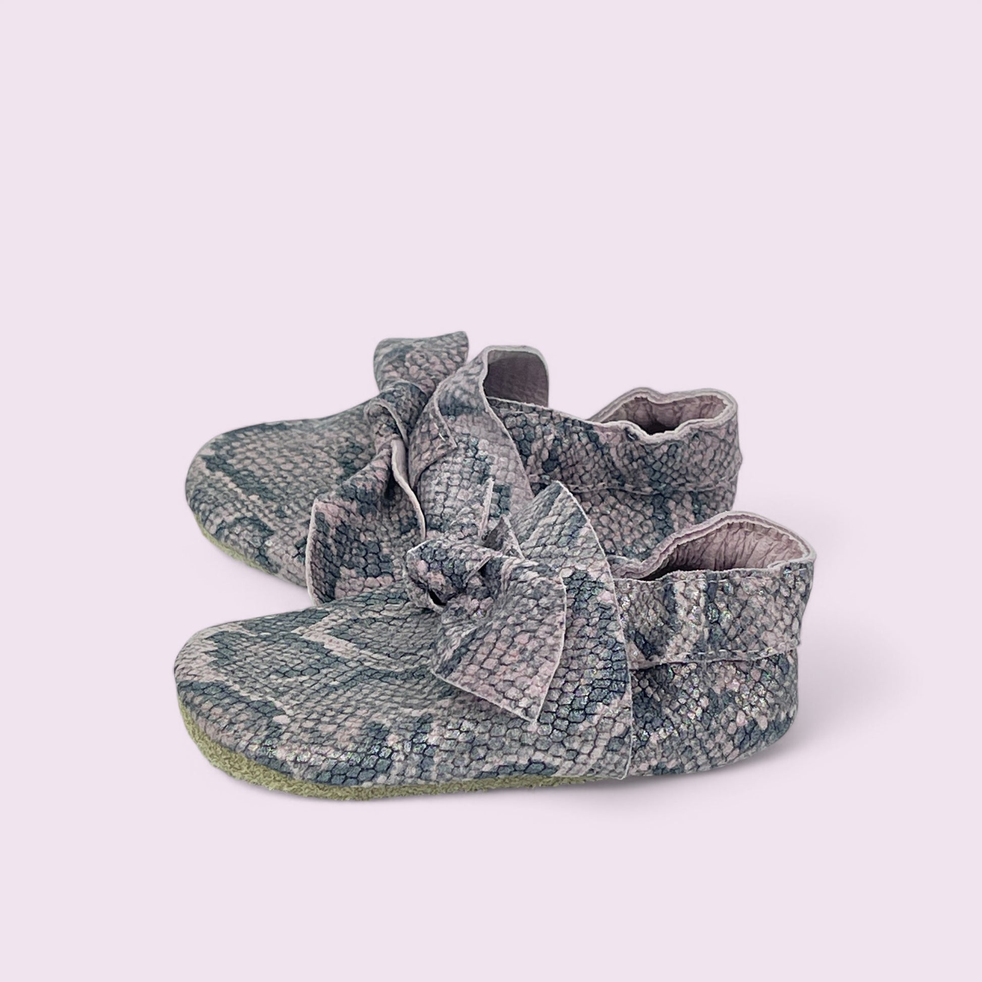 Baby Krabbelschuhe aus Leder