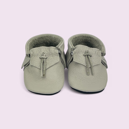 Baby Krabbelschuhe aus Leder