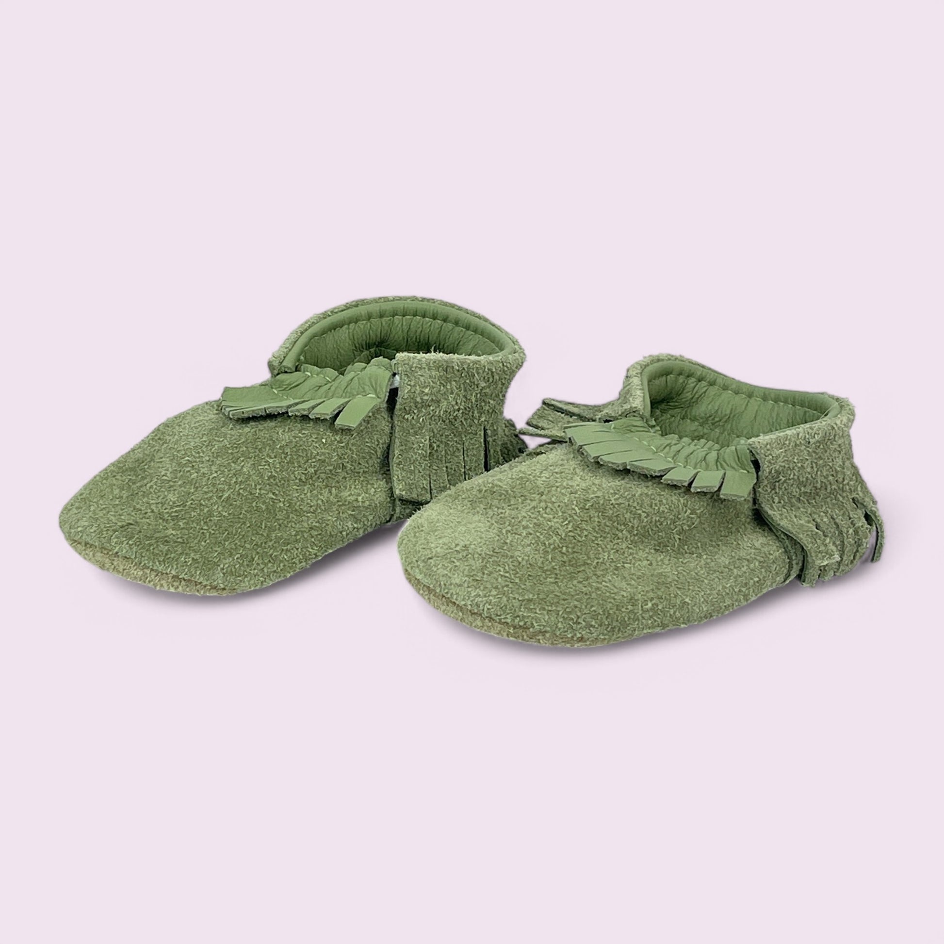 Baby Krabbelschuhe aus Leder