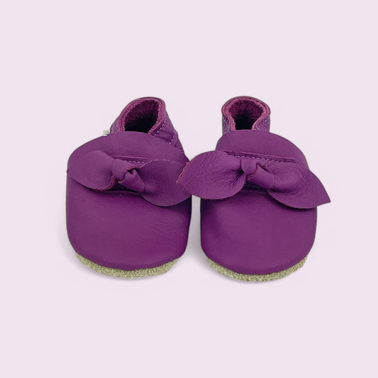 Baby Krabbelschuhe aus Leder