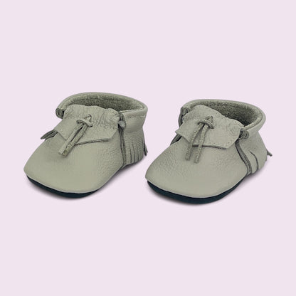 Baby Krabbelschuhe aus Leder