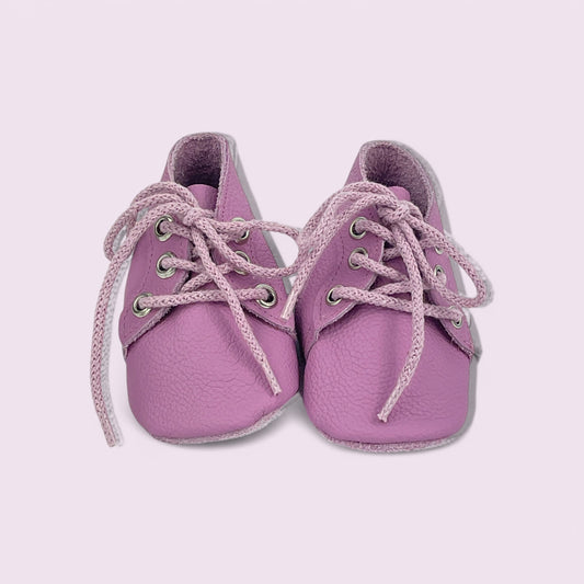 Krabbelschuhe Baby aus Leder