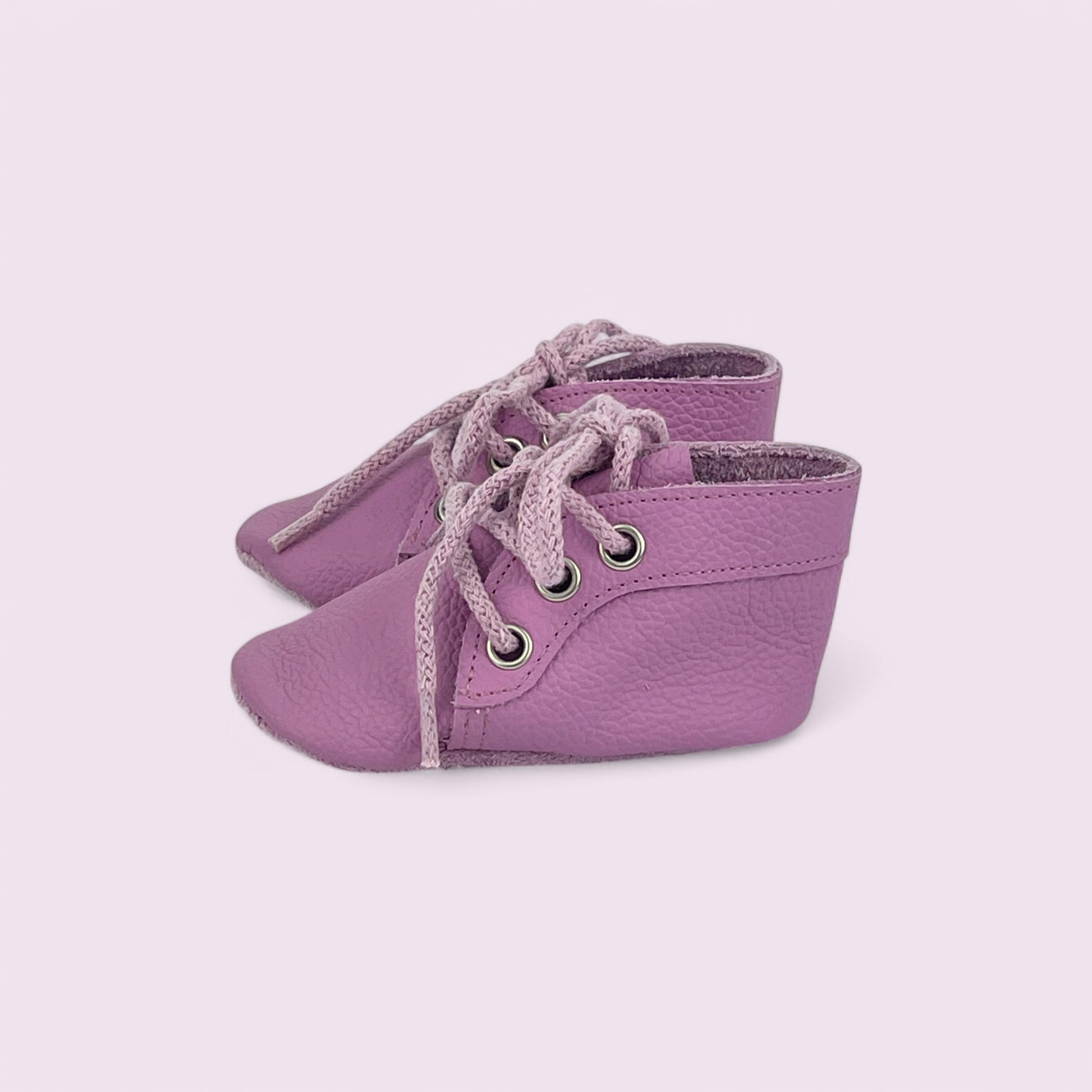 Krabbelschuhe Baby aus Leder