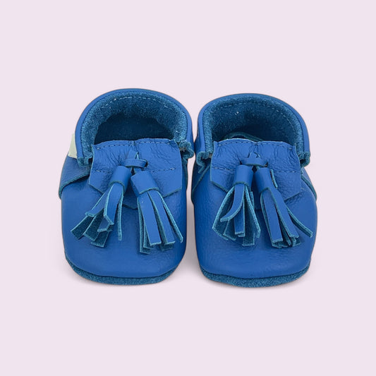 Baby Krabbelschuhe aus Leder