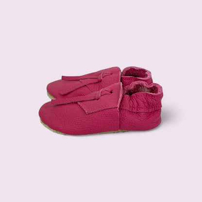 Baby Krabbelschuhe aus Leder