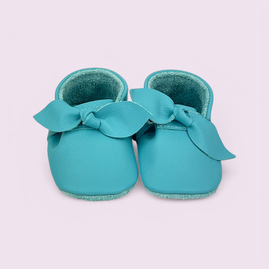 Baby Krabbelschuhe aus Leder