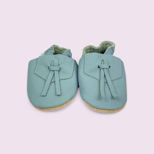 Baby Krabbelschuhe aus Leder
