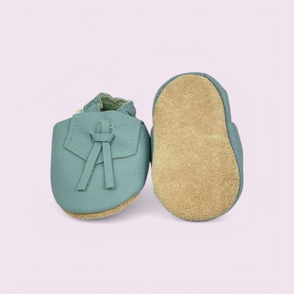 Baby Krabbelschuhe aus Leder