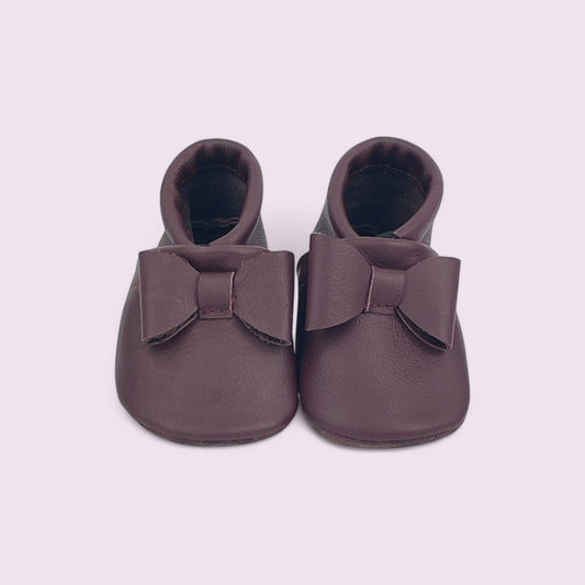 Baby Krabbelschuhe aus Leder