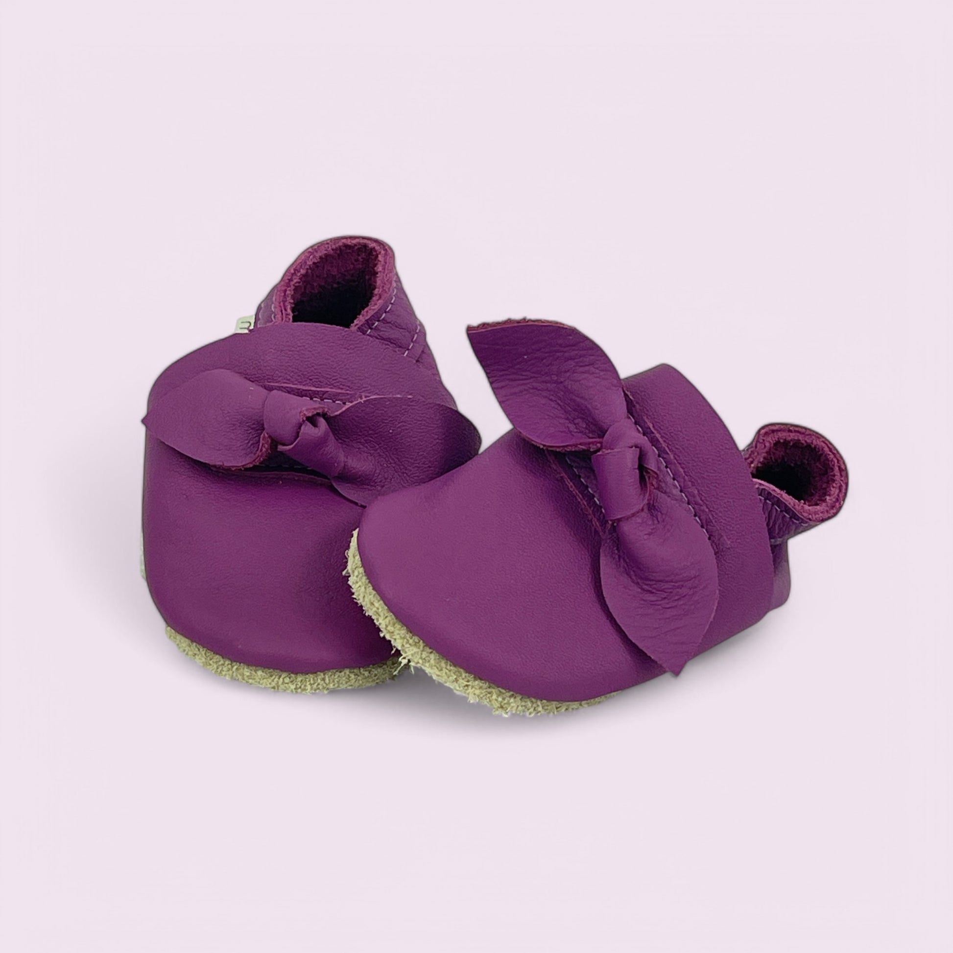 Baby Krabbelschuhe aus Leder