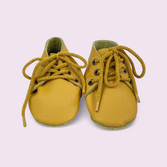 Baby Krabbelschuhe aus Leder