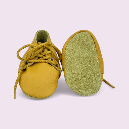 Baby Krabbelschuhe aus Leder